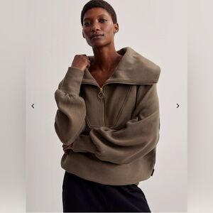 Varley half zip pullover
